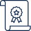 Certificate icon