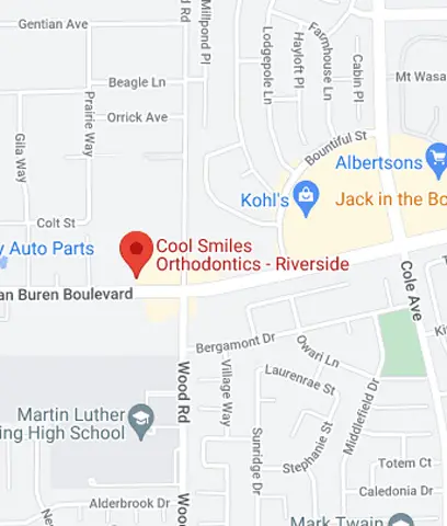 Cool Smiles Orthodontics - Location maps