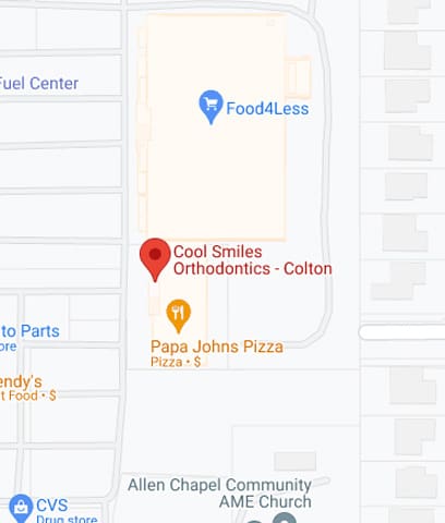 Cool Smiles Orthodontics - Location maps